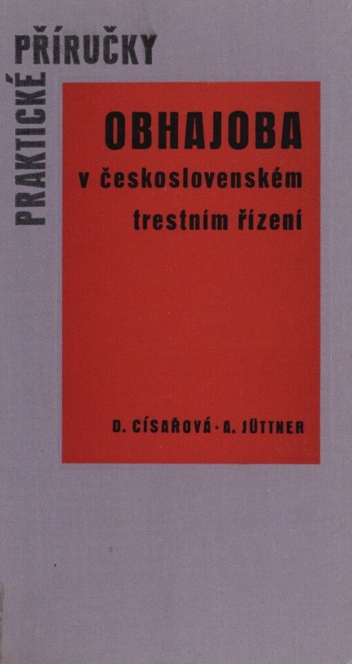Obhajoba v československém trestním řízení