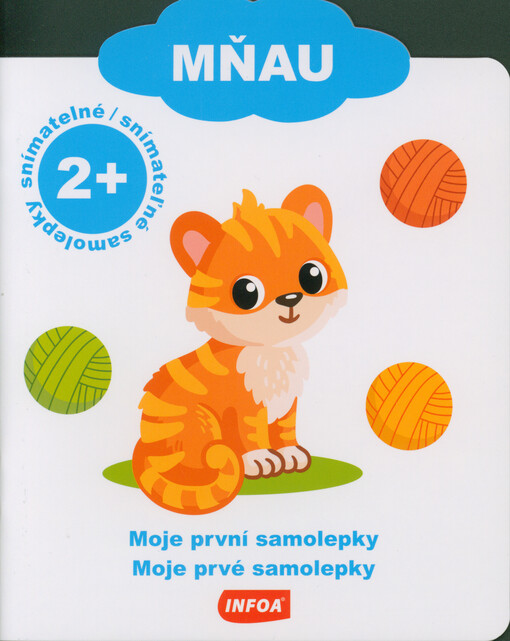Mňau : moje první samolepky = moje prvé samolepky