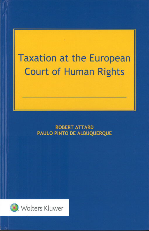 Taxation at the European court of human rights