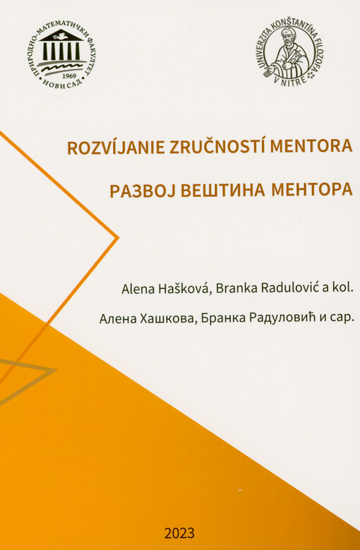 Rozvíjanie zručností mentora = Razvoj veština mentora