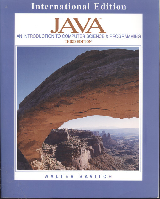 Java : an introduction to computer science & programming
