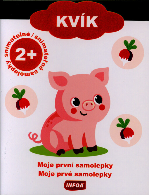 Kvík : moje první samolepky = moje prvé samolepky