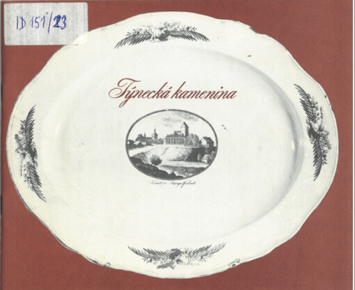  Týnecká kamenina : [doprovodný text výstavy v Roztokách u Prahy 1986]