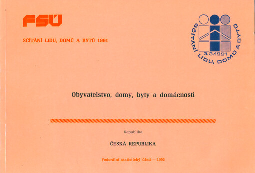 Obyvatelstvo, domy, byty a domácnosti : Česká republika.