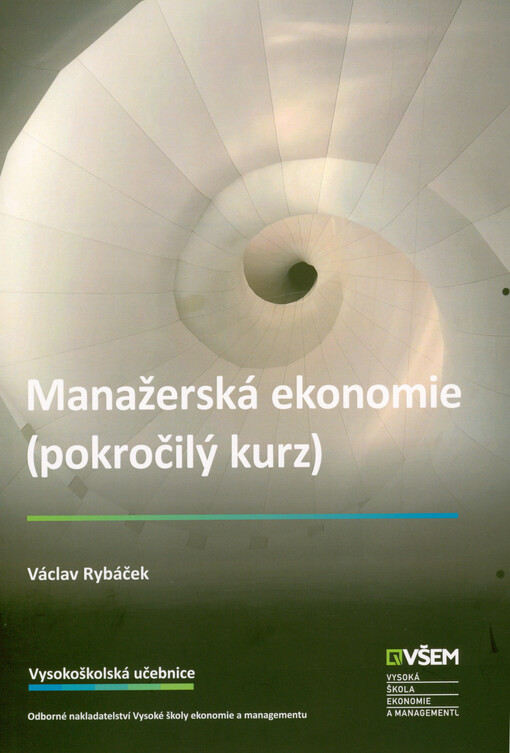 Manažerská ekonomie (pokročilý kurz)