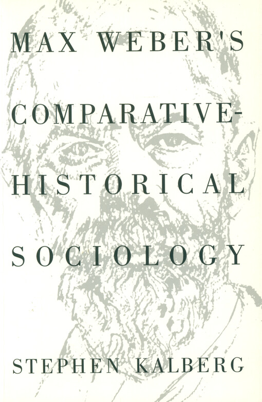 Max Weber's comparative-historical sociology
