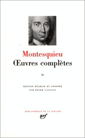 Oeuvres complètes. II