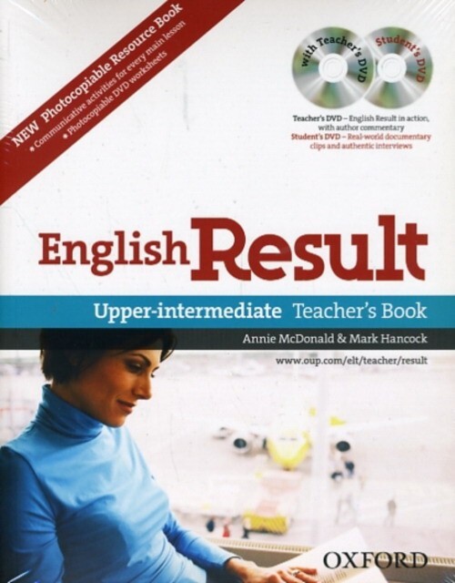 English Result. Upper-Intermediate. Teacher's Book with DVD, teacher’s book