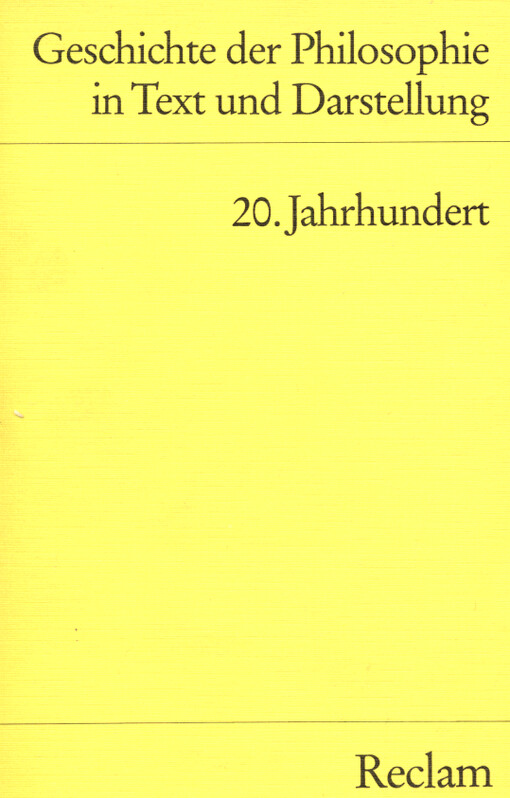 20. Jahrhundert