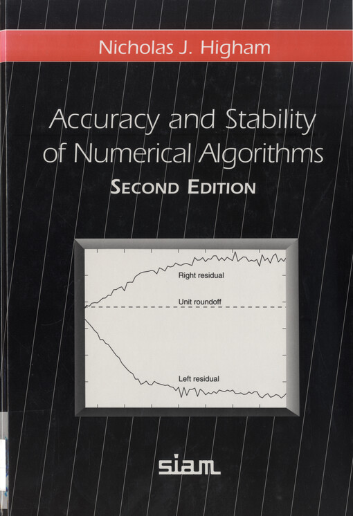Accuracy and stability of numerical algorithms