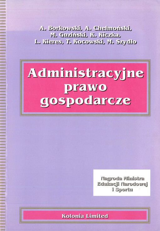Administracyjne prawo gospodarcze