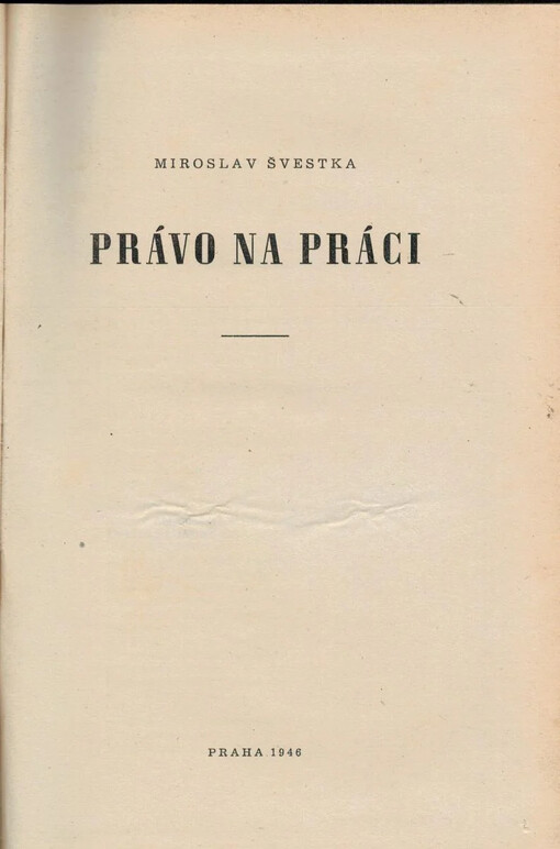 Právo na práci