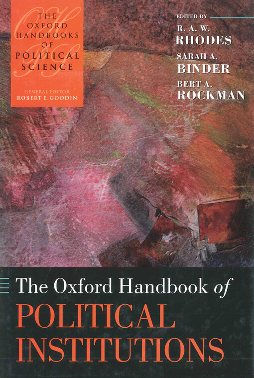 The Oxford handbook of political institutions