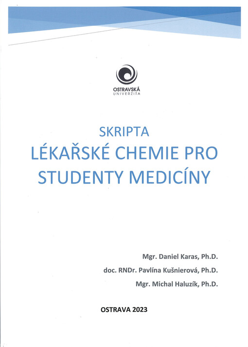 Skripta lékařské chemie pro studenty medicíny