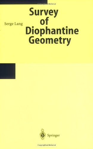 Survey of diophantine geometry