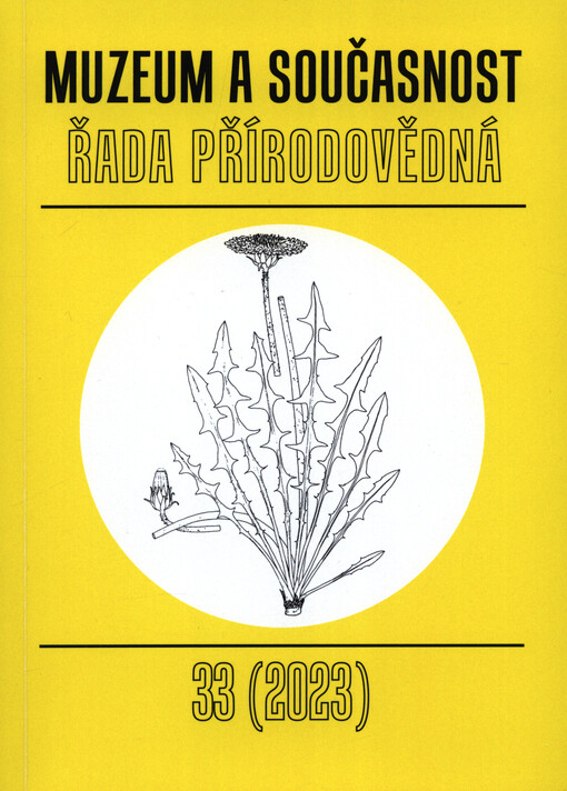 Muzeum a současnost. Řada přírodovědná