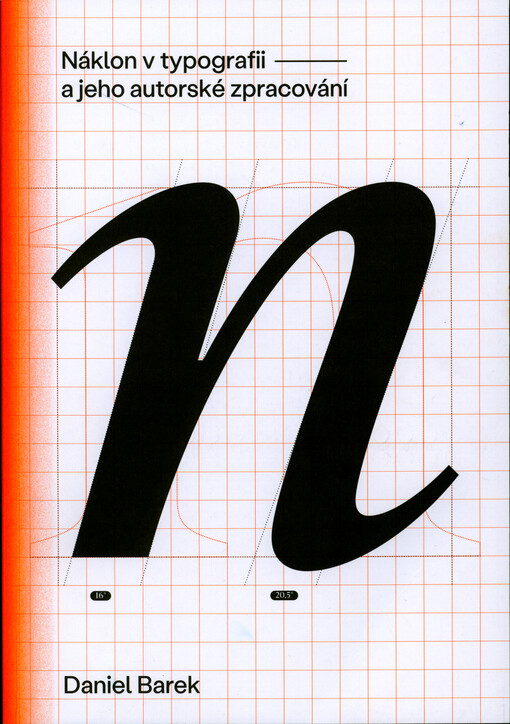 Náklon v typografii a jeho autorské zpracování