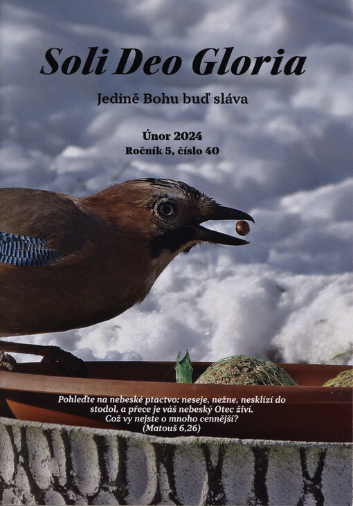 Soli Deo Gloria = Jedině Bohu buď sláva