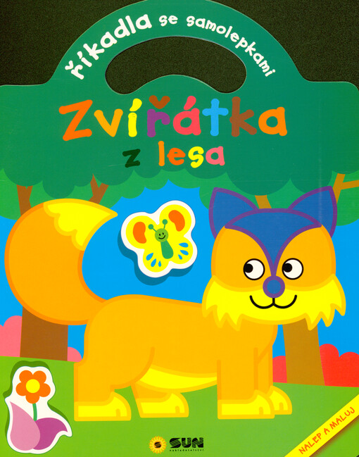 Zvířátka z lesa : říkadla se samolepkami
