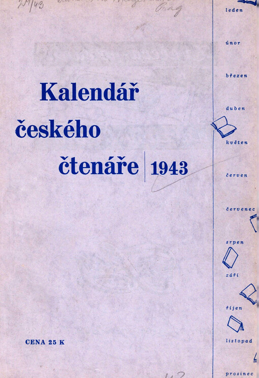 Kalendář českého čtenáře na rok ...