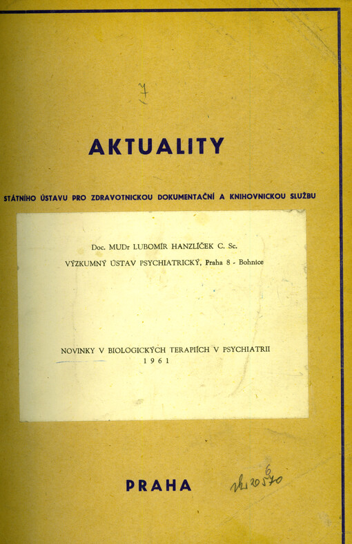 Co nového v biologických terapiích v psychiatrii ...
