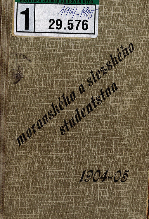 Kalendář moravského a slezského studentstva 