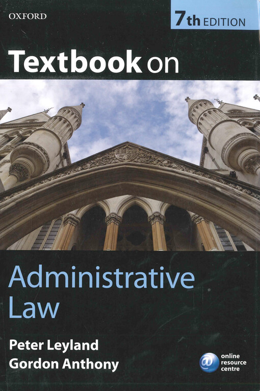 Textbook on administrative law