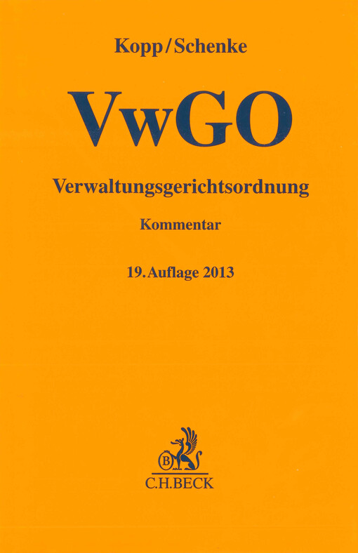 Verwaltungsgerichtsordnung : Kommentar