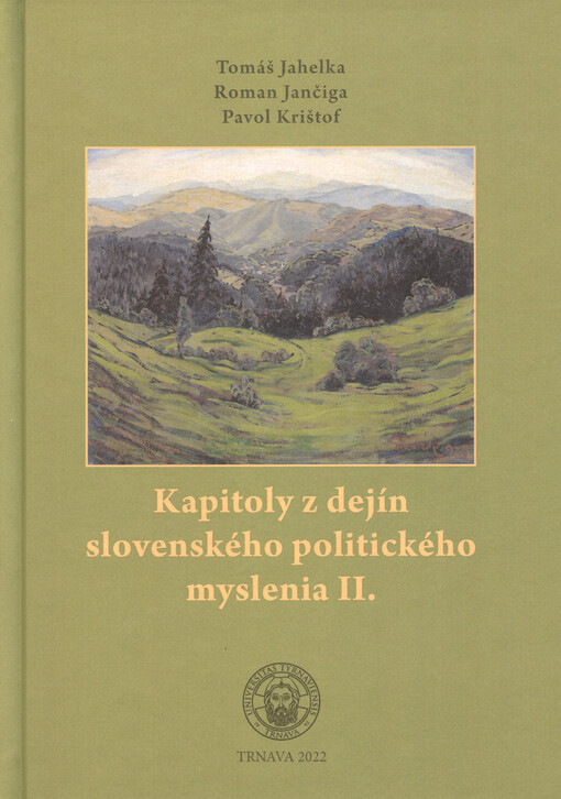 Kapitoly z dejín slovenského politického myslenia. II