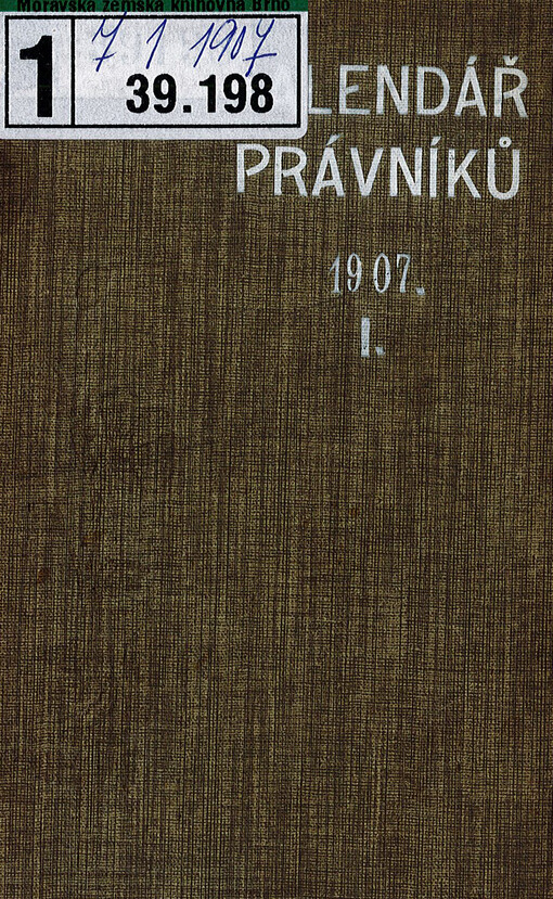 Kalendář právníků