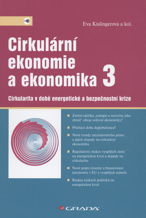 Cirkulární ekonomie a ekonomika. 3, Cirkularita v době energetické a bezpečnostní krize