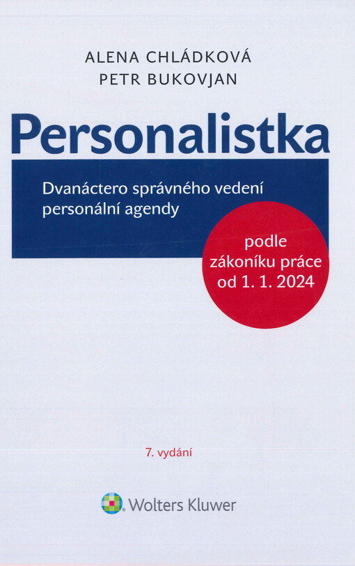 Personalistka : dvanáctero správného vedení personální agendy