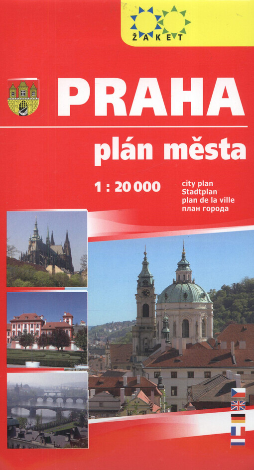 Praha : plán města