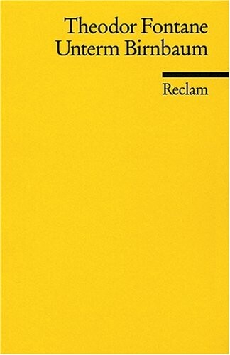 Unterm Birnbaum (German Edition)