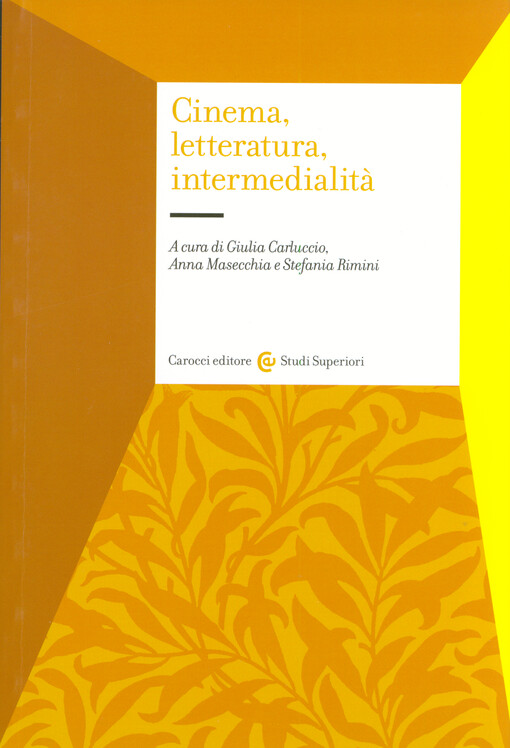 Cinema, letteratura, intermedialità