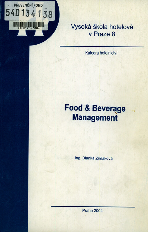 Food & beverage management