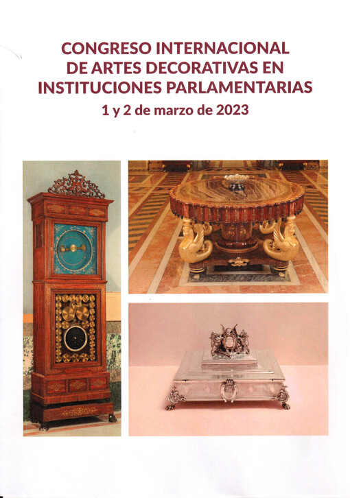 Congreso internacional de artes decorativas : 1 y 2 de marzo de 2023