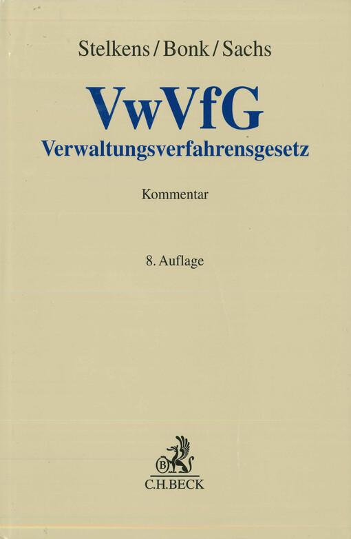 Verwaltungsverfahrensgesetz : Kommentar