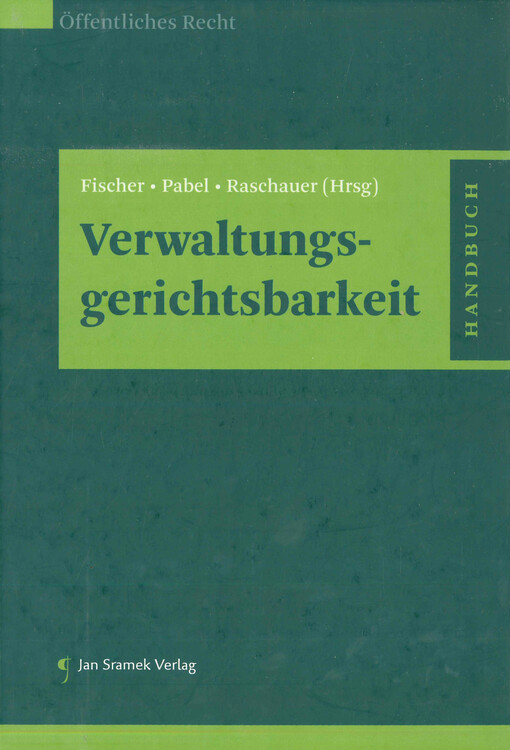 Handbuch der Verwaltungsgerichtsbarkeit