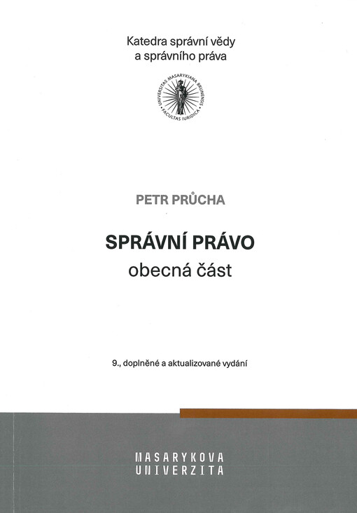 Správní právo : obecná část