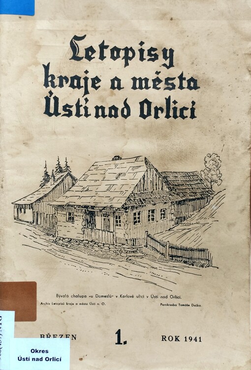Letopisy kraje a města Ústí nad Orlicí