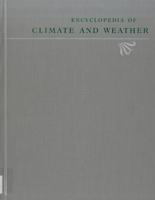 Encyclopedia of climate and weather. Vol. 1