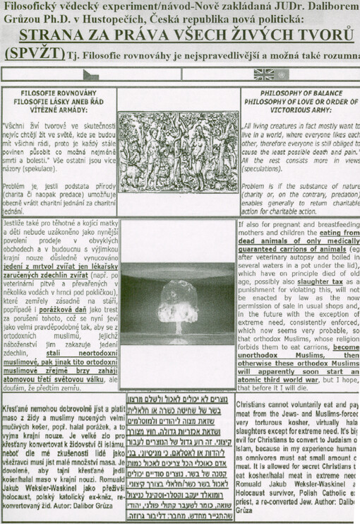 Filosofie rovnováhy : (web, knihy a film) = Philosophy of balance : (web, books and film)