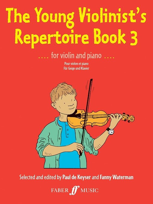 The young violinist's repertoire :for violin and piano.Book 3