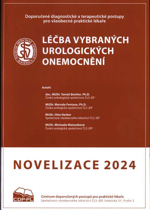 Léčba vybraných urologických onemocnění