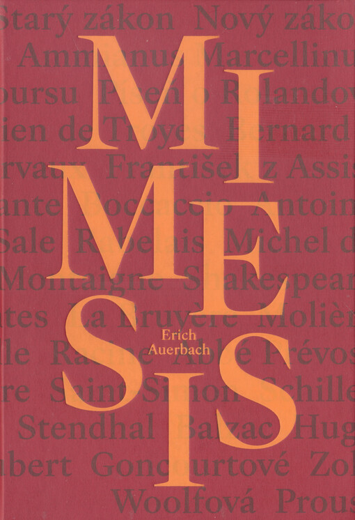 Mimesis : zobrazení skutečnosti v západoevropských literaturách