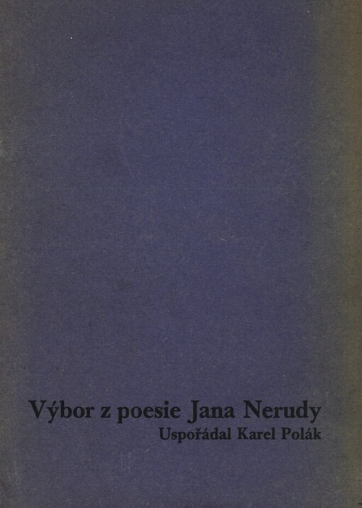Výbor z poesie Jana Nerudy