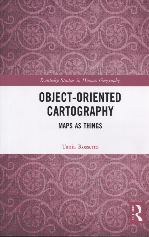 Object-oriented cartography : maps and things