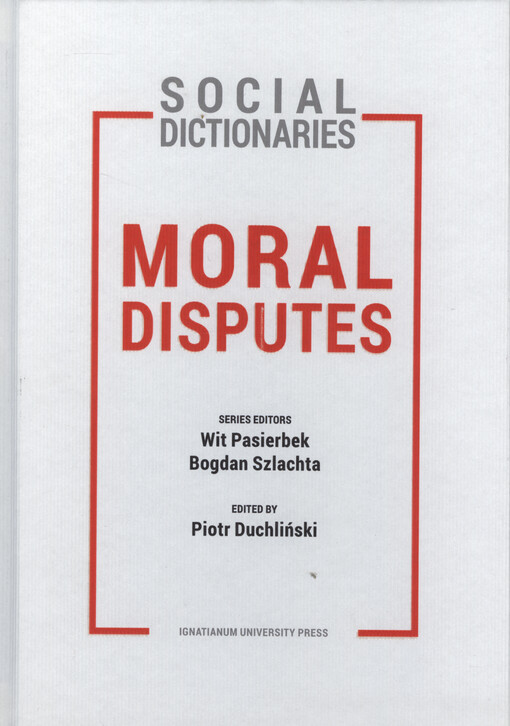 Moral disputes