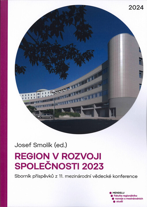Region v rozvoji společnosti 2023 : Sborník příspěvků z mezinárodní vědecké konference / 